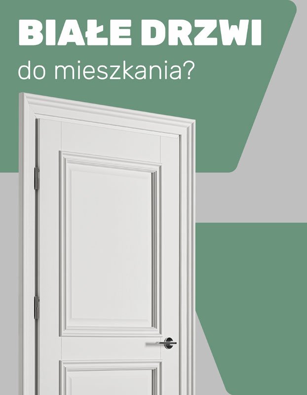 Białe Drzwi do mieszkania